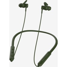 Thonet & Vander VR100 Neckband Bluetooth 5.3 Kulaklık 10 Saat Dinleme Süresi Kontrol Pad Army Renk
