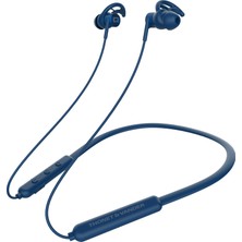 Thonet & Vander VR100 Neckband Bluetooth 5.3 Kulaklık 10 Saat Dinleme Süresi Kontrol Pad Mavi Renk