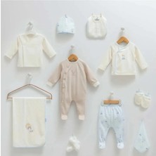 Incibaby Flaying Cars % 100 Pamuk Erkek Bebek Hastane Çıkışı 56-62 cm