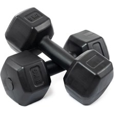 5 kg x 2 Adet Siyah Dambıl Seti, Ikili Dumbell Set
