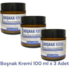 Boşnak Kremi 100 ml 3 Adet -Genital Bölge Koltukaltı Yüz Tüm Cilt Için Kararma Karşıtı Aklık Kremi