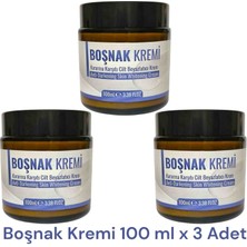 Boşnak Kremi 100 ml 3 Adet -Genital Bölge Koltukaltı Yüz Tüm Cilt Için Kararma Karşıtı Aklık Kremi