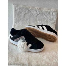 00S Black Kaydırmaz Taban Günlük Sneaker