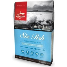 Orijen Six Fish Tahılsız Balık Yavru ve Yetişkin Köpek Maması 2 Kg.gzpde