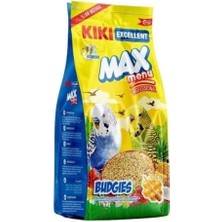 Kiki Excellent Max Menu Ballı Muhabbet Kuşu Yemi 500 Gr.gzpde