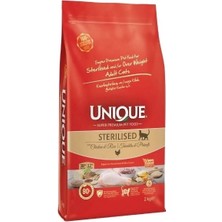 Unique Tavuk Etli Kısırlaştırılmış Yetişkin Kedi Maması 10+2 kg Hediyeli.gzpde