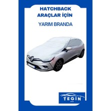 Araç Buz Kar Güneş Koruyucu Yarım Branda Araba Oto Kar Buz Önleyici Ön Yan Cam Koruyucu Örtü Hb