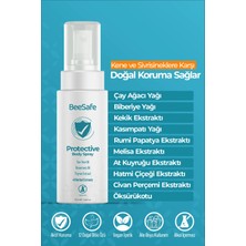 Beesafe Doğal Kene ve Sivrisinek Koruyucu Sprey (Vegan & 12 Doğal Bitki Özü) - 100 ml