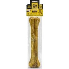 Delibon Deri Press Köpek Kemik Ödülü Medium Naturel 27 cm 1 Adet.gzpde
