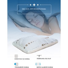 Moda Home Bedding Tencel Klimalı Yastık,klimalı Yastık,Vücut dostu tencel kumaşlı boncuk silikon 1000gr