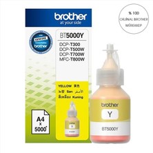 Brother BT5000Y T300 T500 T800 (5000 Sayfa) Sarı Mürekkep
