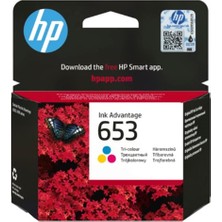 Hp 653 Color Renkli Kartuş 3YM74AE
