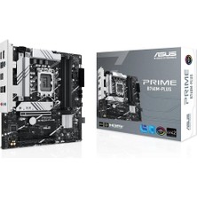 Asus Prime B760M-PLUS 7200MHZ(OC) Ddr5 Soket LGA1700 M.2 HDMI Dp Matx Anakart
