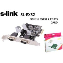 Belirtilmemiş S-Lınk SL-EX2S  RS-232 Port Pcı Express