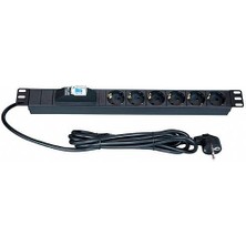 Lande LN-PRZ-SGT-1U6P-SC 6 Lı Priz Sigortalı