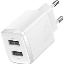 Baseus CCXJ010202 10,5W Beyaz Şarj Aleti