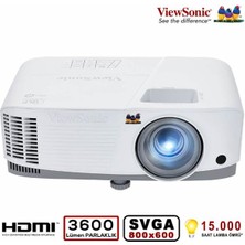 Viewsonic PA700W Dlp WXGA(1280X800) 4500AL 2xhdmı 1xvga 12.500:1 3W Hoparlör Projeksiyon