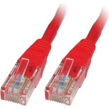 Ods 02R45R45C6UJ1R0.3A Cat6 Utp Lszh Bakır 0.30 Metre Kırmızı Patch Cord