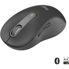 Logitech 910-006236 M650 L Signature Kablosuz Siyah El Tam Boyutlu Mouse