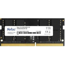 8gb Netac Basic Ntb Ddr4 3200MHZ (NTBSD4N32SP-08) Notebook Ram