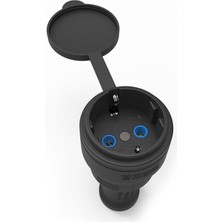 Emas EKS116P 2p+E Monofaze 16A Uzatma Tipi Kauçuk Fiş Priz