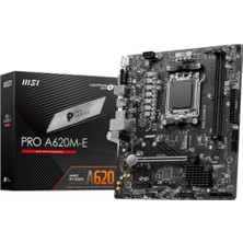 Msı Pro A620M-E A620 Ddr5 VGA Glan Matx HDMI M2 Usb3.2 Am5 Amd Anakart