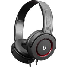 Snopy SN-401 Dıscover Kırmızı Güçlendirilmiş Bass Etkili Mikrofonlu Kulaklık