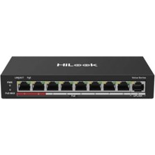 Hılook NS-0109P-60(B)(O-STD) 8xfe+1xfe Uplınk Yönetilemez 60W Poe Switch