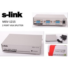 S-Link MSV-1215 1pc-2mn 150MHZ VGA Çoklayıcı