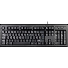 A4 Tech KM-720 Siyah F Tr USB Kablolu Fn Multimedya Klavye