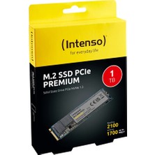 Intenso Premium 1tb M.2 2100/1700MB/S Nvme Gen3 Pcıe (3835460)