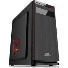 Power Boost VK-B001S 300W 1X8CM Fan Mıdı Tower Shıny Pıano Siyah Kasa