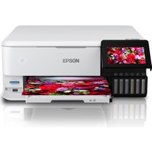 Epson L8160 Ecotank A4 Wifi, Eth.dublex, Yazıcı Tarayıcı,fotokopi LCD