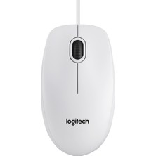 Logıtech B100 Nano Mouse Kablolu Beyaz 910-003360