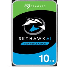 10TB Seagate Skyhawk Aı 256MB 7200RPM 7/24 ST10000VE001