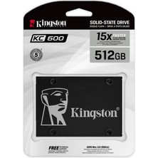 512GB Kıngston KC600 550/520MBS SSD SKC600/512G