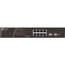 Ruijie Reyee 10PORT RG-ES110GDS-P 8port Gigabit Poe +Sfp Yönetilemez Switch