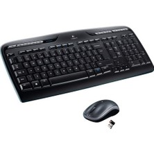 Logıtech MK330 Kablosuz Set mm Q Tr USB Siyah 920-003988