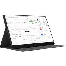 Ezcool 15.6" IPS Dokunmatık E15T 4ms 60HZ Mhdmı-Usbc Taşınabilir Monitör