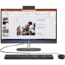 Hp Proone 240 G10 A1JZ2ES 23.8fhd I7-1355 16GB 512SSD Dos (Siyah)
