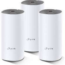 Tp-Link Deco E4(3-Pack) AC1200 1200MBPS Mesh Ev Wi-Fi5 Sistemi (3'lü Paket)