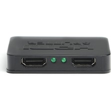 Dark 4K Ultrahd 1 Giriş 2 Çıkışlı HDMI Splitter (Sinyal Çoğaltıcı)
