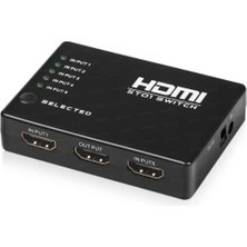 Dark 5 Giriş-1 Çıkış Kumandalı HDMI 4K Switch [DK-HD-SW4X1]