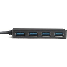 Dark 4port USB Hub Connect Master U3 Type-C USB 3.0 Çevirici (DK-AC-USB31X4)