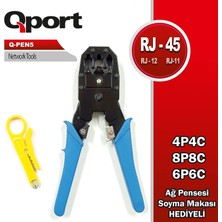 Qport Q-Pen5 RJ45/RJ11 Sıkma Pensesi