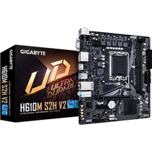 Gıgabyte H610M S2H V2 Ddr5 HDMI DVI Dp Pcıe 16X V4.0 1700P Matx