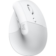 Logitech Lift Sessiz Kablosuz Ergonomik Dikey Mouse Beyaz 910-006475