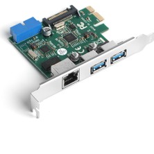 Dark 2 x USB 3.0 + Gigabit Ethernet Ağ Adaptörü (Dk-Nt-Peglanu2)