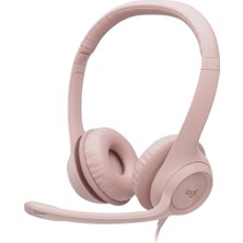 Logıtech H390 Mıkrofonlu Pembe Kulaklık 981-001281