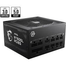 Msı Mag A750GL Pcıe5 750W 80+ Gold Power Supply